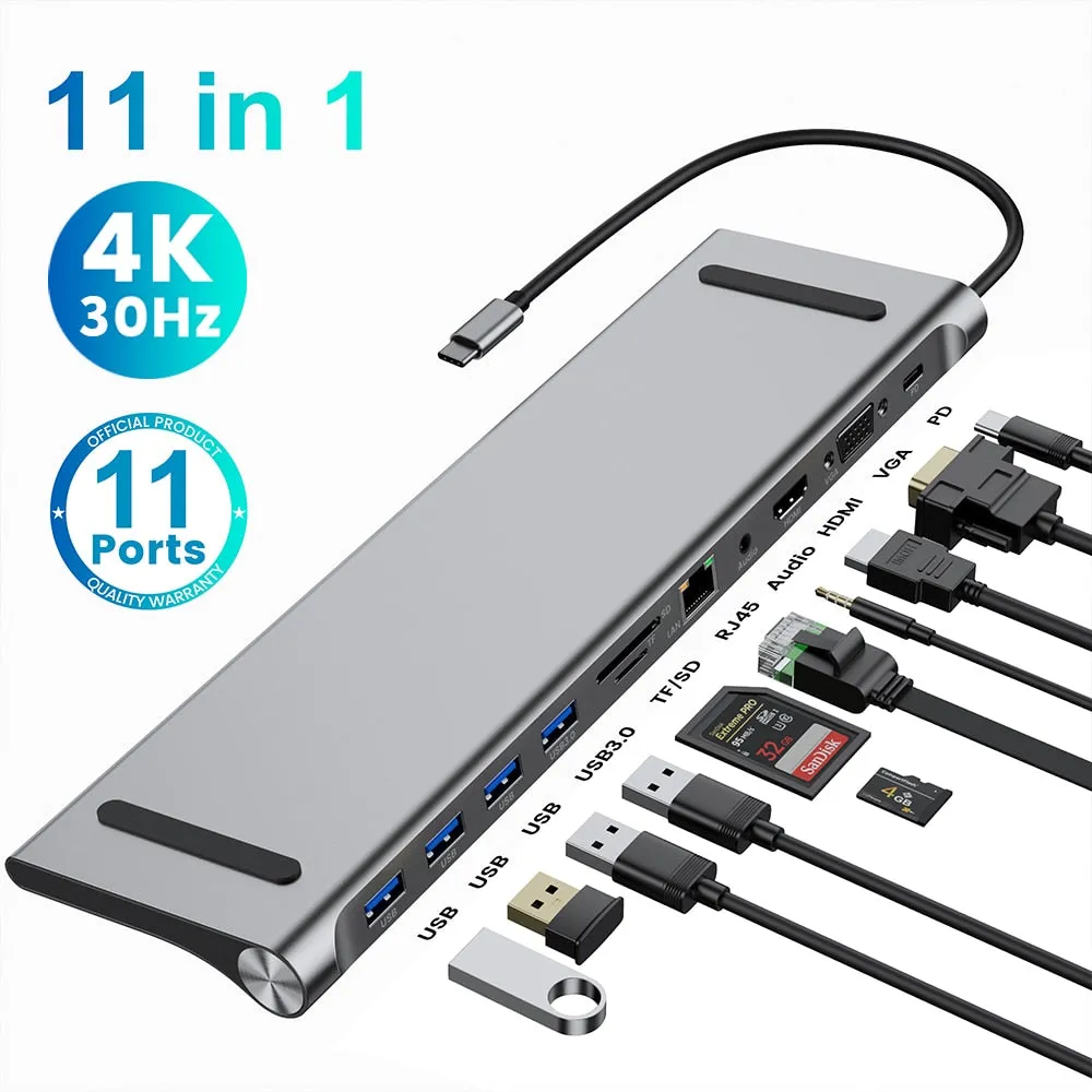 USB-C Hub with HDMI: Multiple Ports and High-Speed Transfer
