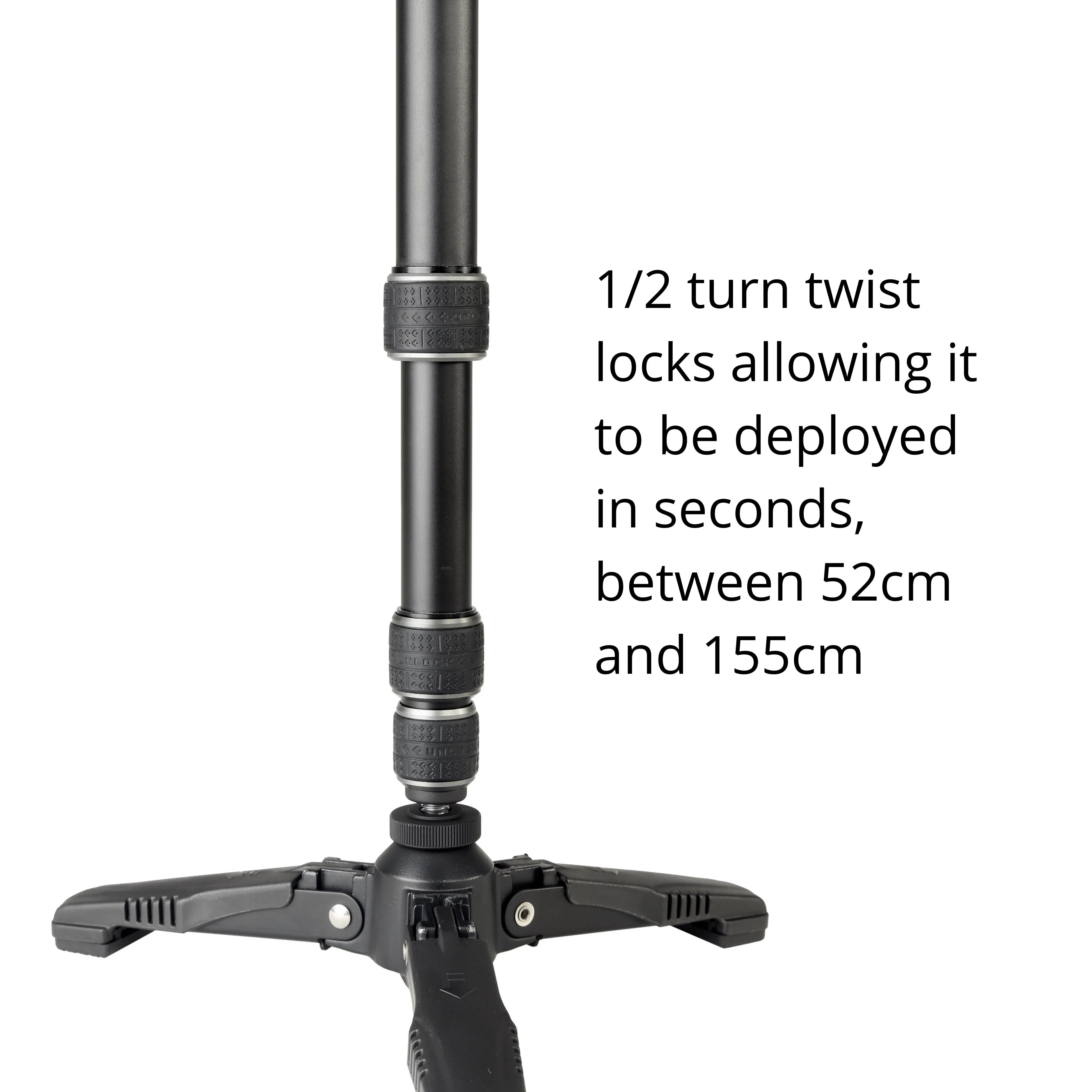VEO 2S AM-234TR 23mm Aluminium Monopod with Smartphone Kit