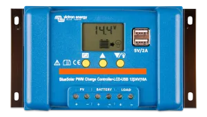 VICTRON BLUESOLAR PWM LCD-USB 12/24V-30A CHARGE CONTROLLER