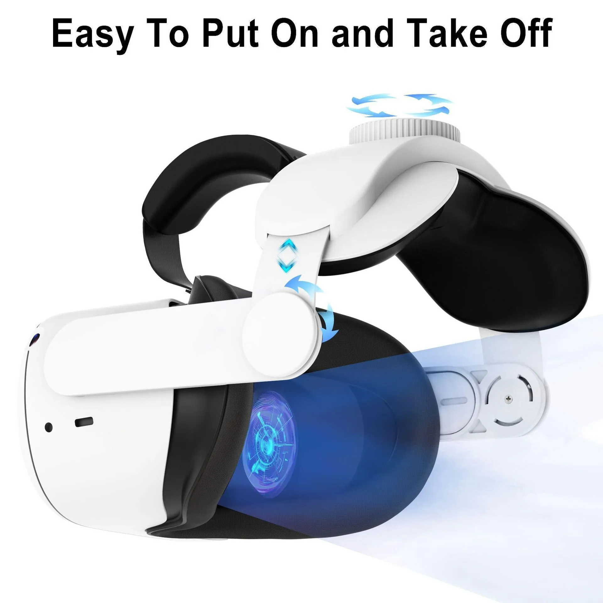 VR headsets real virtual world accessories adjustable head support for Oculus Quest 2 vr headset simulator kids vr game machine