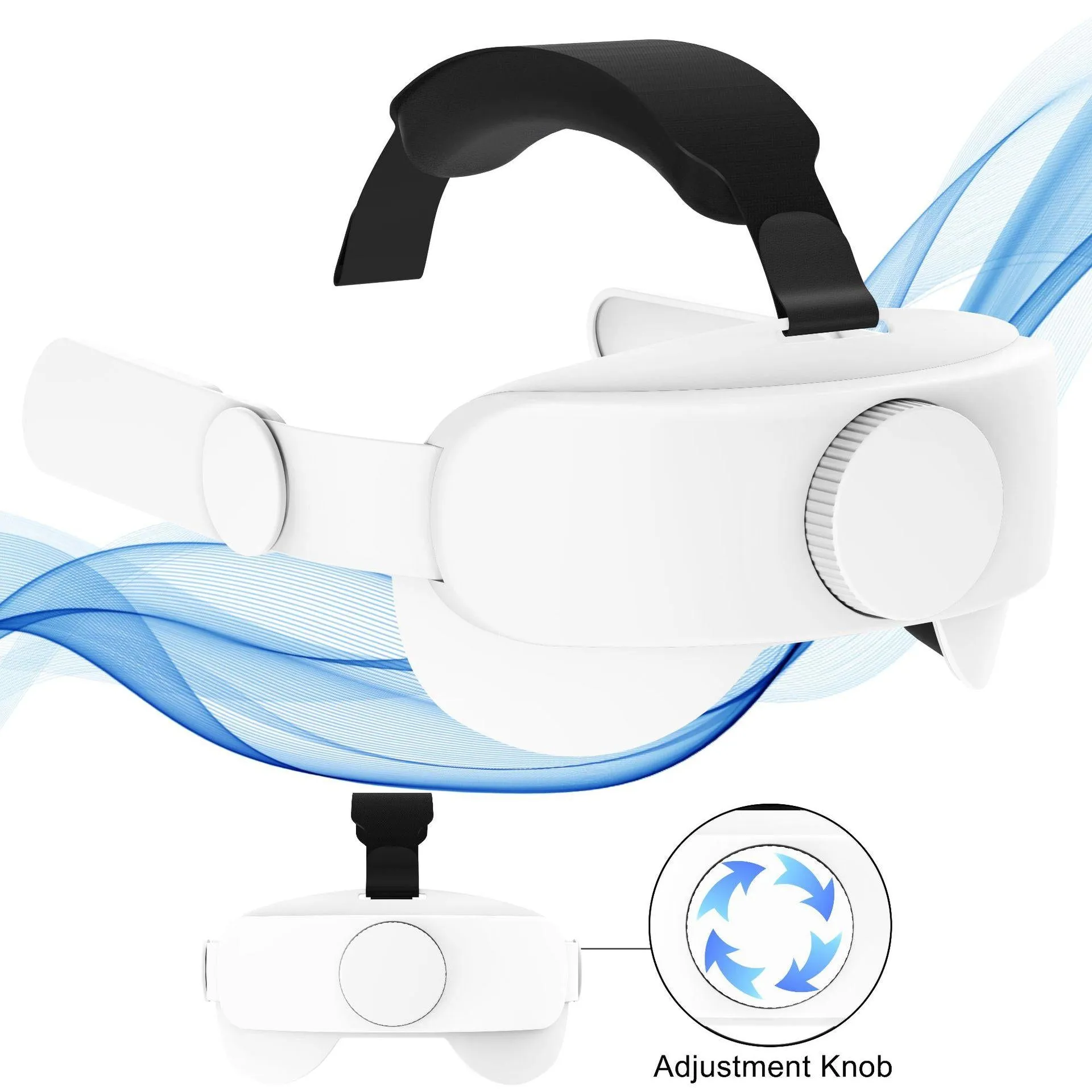 VR headsets real virtual world accessories adjustable head support for Oculus Quest 2 vr headset simulator kids vr game machine