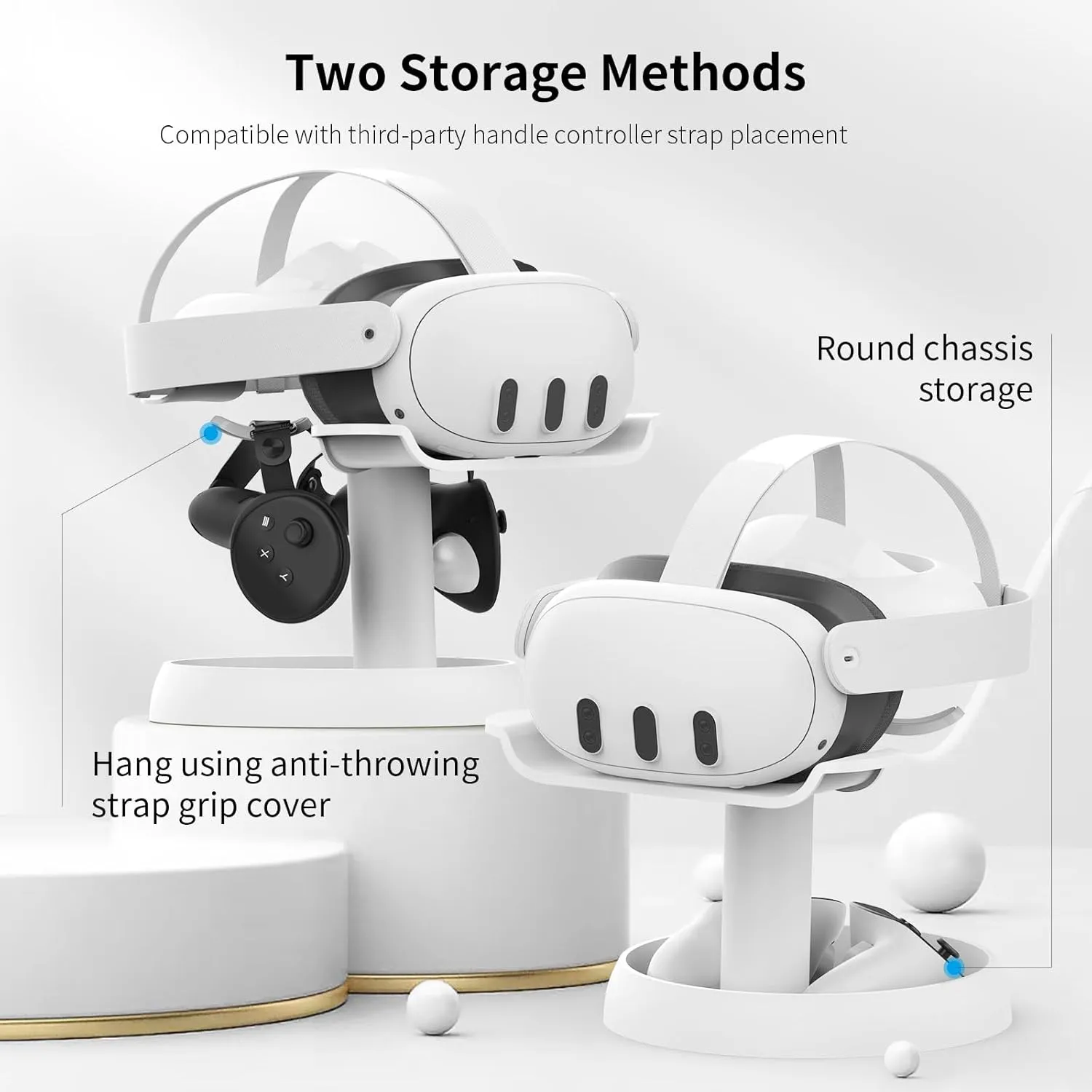 VR Stand for Quest3, Quest 2, Pico 4, Vision Pro