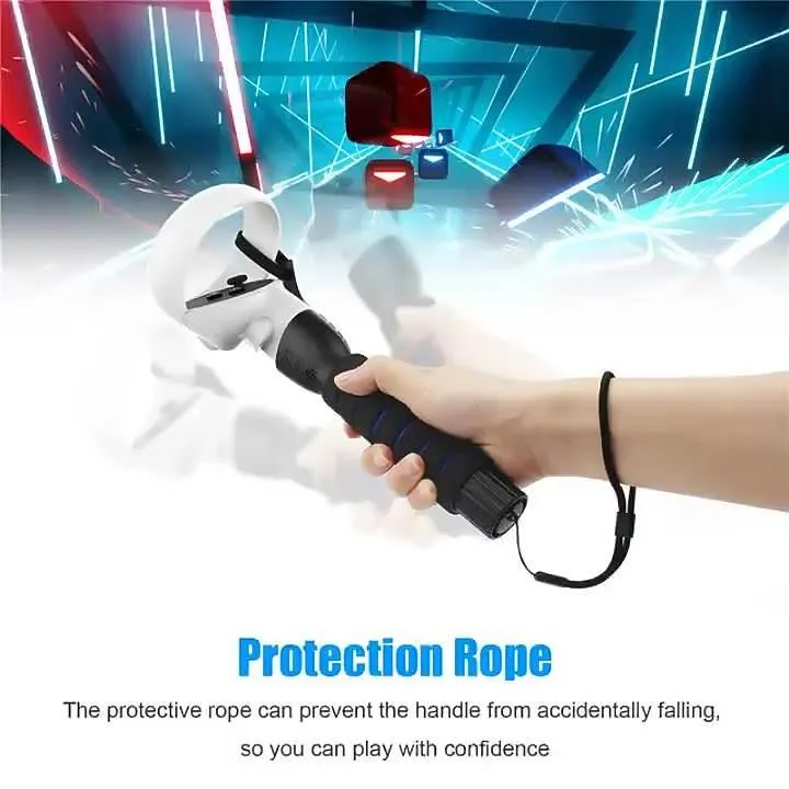 VR51 Handle Extension Grip Suitable For Oculus Quest / Oculus Rift S Touch Controllers Vr Oculus Quest 2 Beat Saber Sword