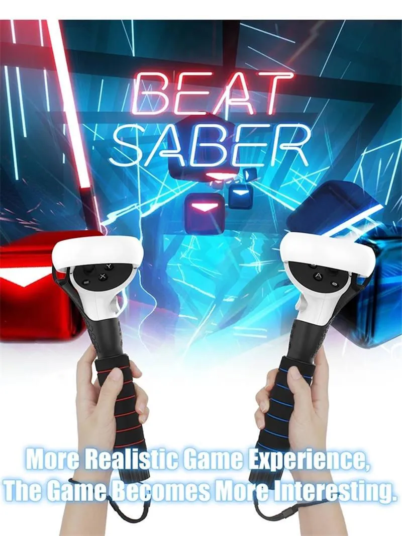 VR51 Handle Extension Grip Suitable For Oculus Quest / Oculus Rift S Touch Controllers Vr Oculus Quest 2 Beat Saber Sword